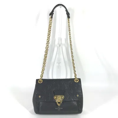 Pre-owned Louis Vuitton Monogram Empreinte Black Noir Monogram Empreinte Pochette Shoulder Bag ()