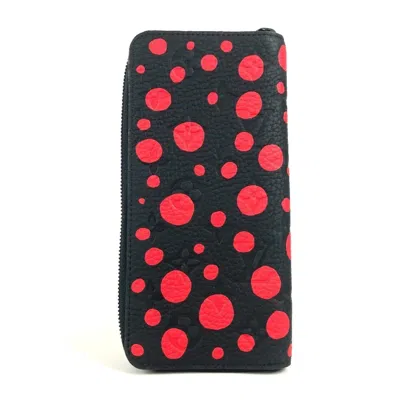 Pre-owned Louis Vuitton Monogram Empreinte Black Noir Red Color Monogram Empreinte Long Wallet (bi-fold) (pre- In Multi