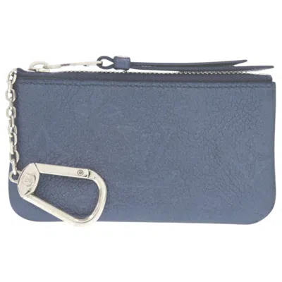 Pre-owned Louis Vuitton Monogram Empreinte Blue Monogram Empreinte Coin Purse/coin Case ()