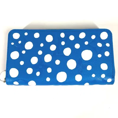 Pre-owned Louis Vuitton Monogram Empreinte Blue White Monogram Empreinte Wallet (bi-fold) () In Blue, White