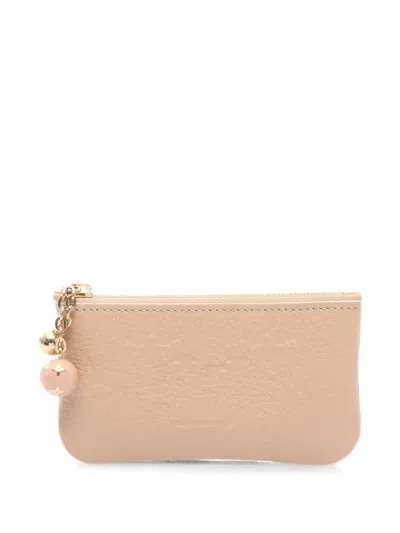 Pre-owned Louis Vuitton Monogram Empreinte Coin Purse In Neutral