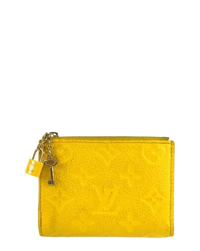 Louis Vuitton Monogram Empreinte Compact Wallet (authentic Pre-loved)