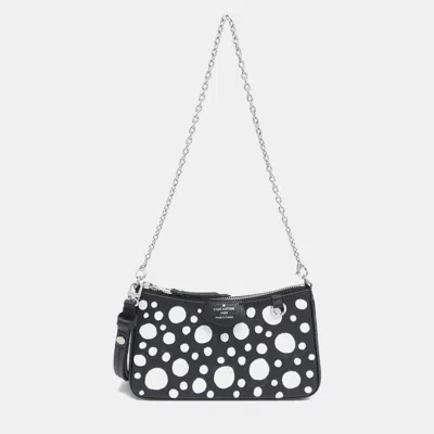 Pre-owned Louis Vuitton Monogram Empreinte Easy Pouch In Black