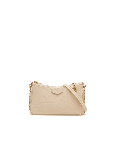 Louis Vuitton Monogram Empreinte Easy Pouch On Strap Bag In Neutral