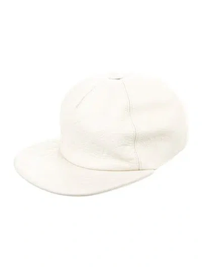 Pre-owned Louis Vuitton Monogram Empreinte Leather Cap In Neutrals