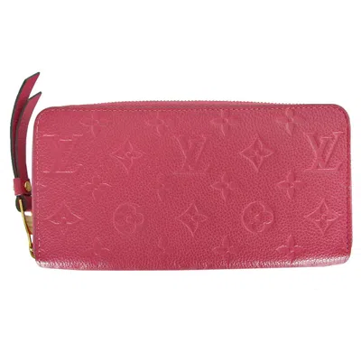 Pre-owned Louis Vuitton Monogram Empreinte Long Wallet (bi-fold) () In Yellow