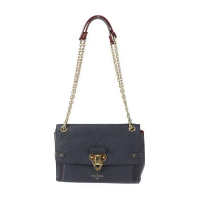 Pre-owned Louis Vuitton Monogram Empreinte Marine Rouge Leather Handbag Pochette Shoulder Bag () In Red