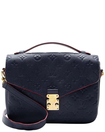 Pre-owned Louis Vuitton Monogram Empreinte Pochette Metis (authentic Pre-loved)
