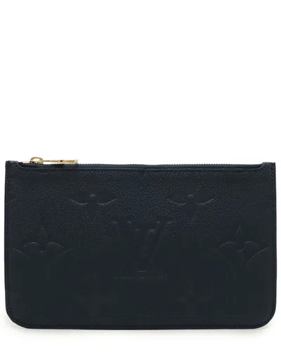 Pre-owned Louis Vuitton Monogram Empreinte Pouch (authentic Pre-loved)