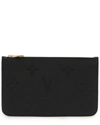 Pre-owned Louis Vuitton Monogram Empreinte Pouch (authentic Pre-loved)