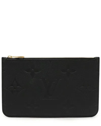 Pre-owned Louis Vuitton Monogram Empreinte Pouch (authentic Pre-loved)