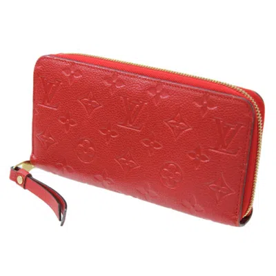 Pre-owned Louis Vuitton Monogram Empreinte Sacrlet Monogram Empreinte Long Wallet (bi-fold) ()