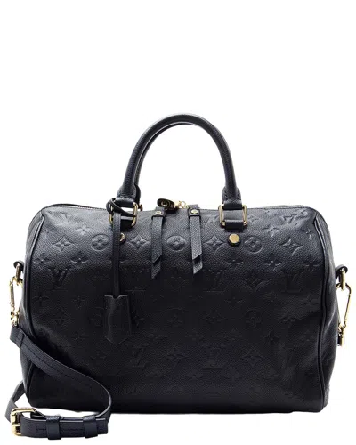 Pre-owned Louis Vuitton Monogram Empreinte Speedy Bandouliere 30 (authentic Pre-loved)
