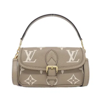 Pre-owned Louis Vuitton Monogram Empreinte Tourterelle Leather Shoulder Bag ()