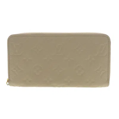 Pre-owned Louis Vuitton Monogram Empreinte Tourterelle Monogram Empreinte Long Wallet (bi-fold) ()