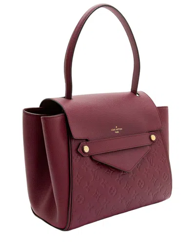 Pre-owned Louis Vuitton Monogram Empreinte Trocadero Satchel (authentic Pre-loved)