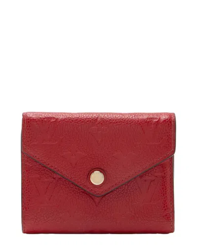 Pre-owned Louis Vuitton Monogram Empreinte Victorine Wallet (authentic Pre-loved)