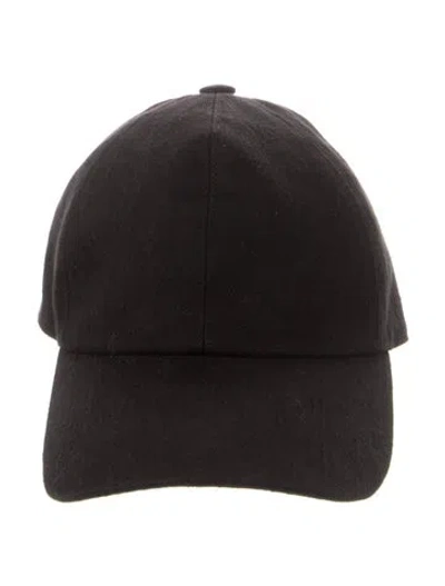 Pre-owned Louis Vuitton Monogram Essential Baseball Cap In Black
