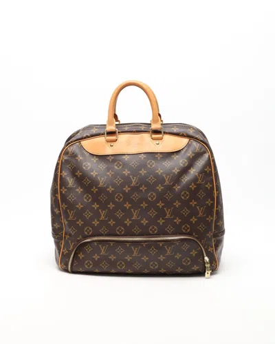 Pre-owned Louis Vuitton Monogram Evasion Bag In Brown