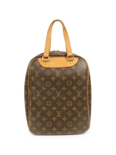 Pre-owned Louis Vuitton Monogram Excursion Satchel Bag In Brown