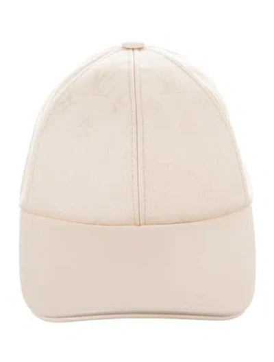 Pre-owned Louis Vuitton Monogram First Baseball Cap In Neutrals