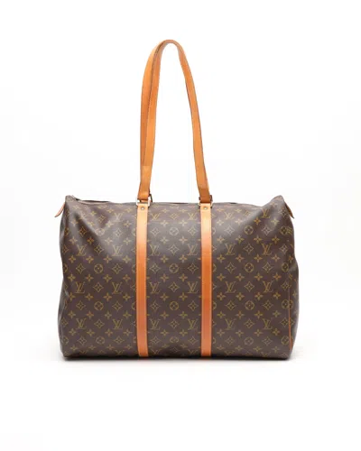 Pre-owned Louis Vuitton Monogram Flannery 50 Bag In Brown