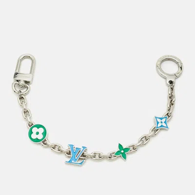 Pre-owned Louis Vuitton Monogram Flower Chain Bag Charm In Multi