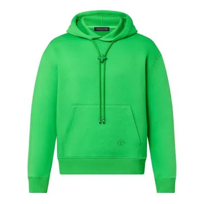 Louis Vuitton Monogram Flower Stopper Cotton Hoodie 'green'