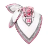 Louis Vuitton Monogram Flower Tile Square 90 In Pink
