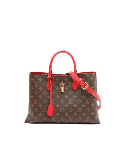 Louis Vuitton Monogram Flower Tote Bag In Brown