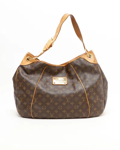 Pre-owned Louis Vuitton Monogram Galliera Gm Bag In Brown