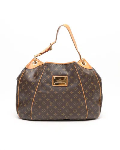 Pre-owned Louis Vuitton Monogram Galliera Gm Tote Bag In Brown