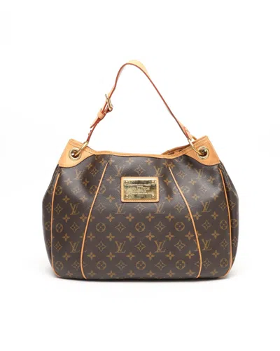 Pre-owned Louis Vuitton Monogram Galliera Pm Bag In Brown