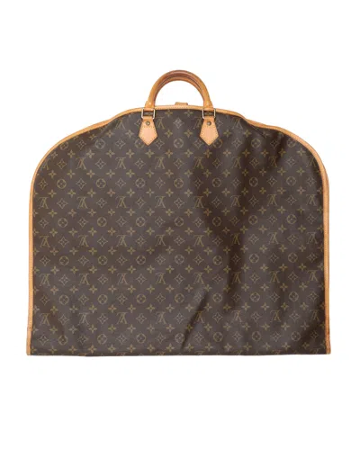 Pre-owned Louis Vuitton Monogram Garment Carrier Bag In Brown