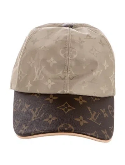 Pre-owned Louis Vuitton Monogram Get Ready Baseball Cap In Neutrals