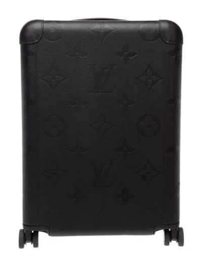 Pre-owned Louis Vuitton Monogram Giant Empreinte Suitcase In Black