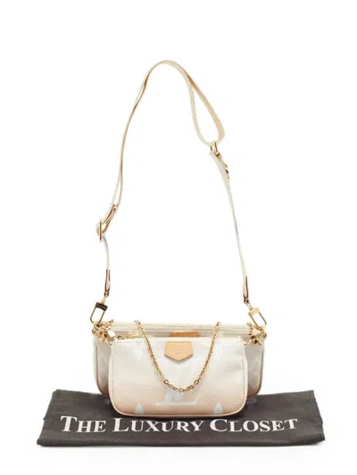 Louis Vuitton Monogram Giant Shoulder Bag In Neutral