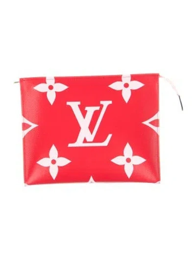 Pre-owned Louis Vuitton Monogram Giant Toiletry Pouch 26 In Multi