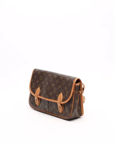 Pre-owned Louis Vuitton Monogram Gibecière Mm Bag In Brown