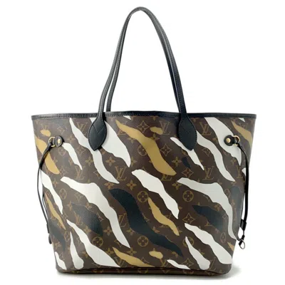 Pre-owned Louis Vuitton Monogram Gold Noir Silver Monogram Pouch Tote Bag ()