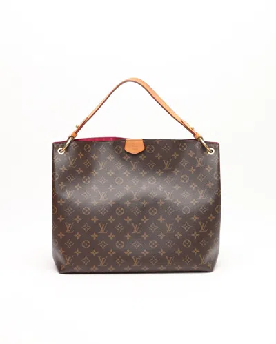 Pre-owned Louis Vuitton Monogram Graceful Mm Bag In Brown
