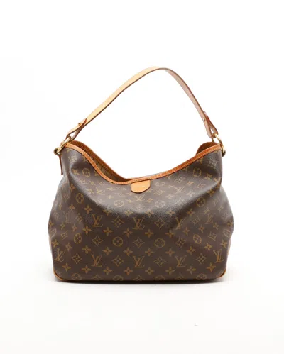 Pre-owned Louis Vuitton Monogram Graceful Pm Bag In Brown