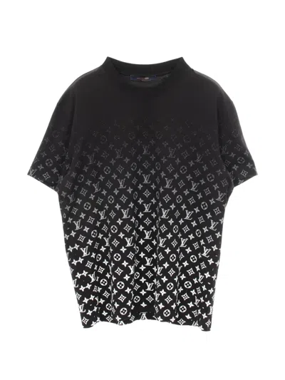 Pre-owned Louis Vuitton Monogram Gradient T-shirt In Black
