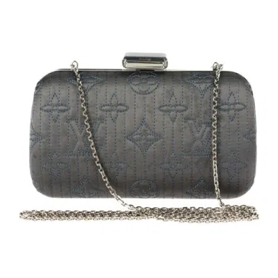 Pre-owned Louis Vuitton Monogram Gray Monogram Pochette Shoulder Bag ()