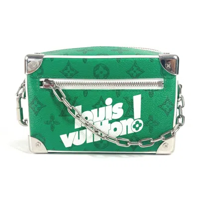 Pre-owned Louis Vuitton Monogram Green Monogram Pochette Shoulder Bag ()