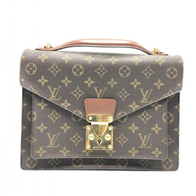 Pre-owned Louis Vuitton Monogram Handbag Shoulder Bag () In Brown