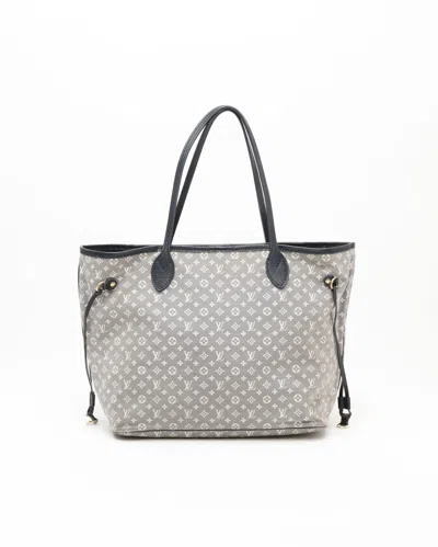 Pre-owned Louis Vuitton Monogram Idylle Neverfull Mm Tote Bag In Blue