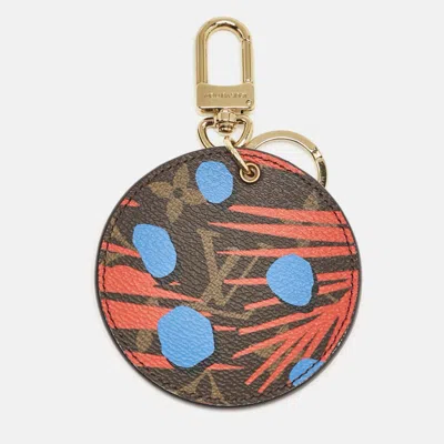 Pre-owned Louis Vuitton Monogram Illustre Jungle Canvas Bag Charm/key Chain