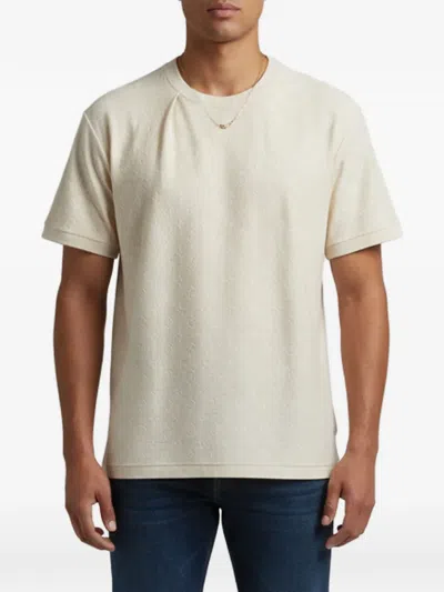 Pre-owned Louis Vuitton Monogram Jacquard T-shirt In Neutrals
