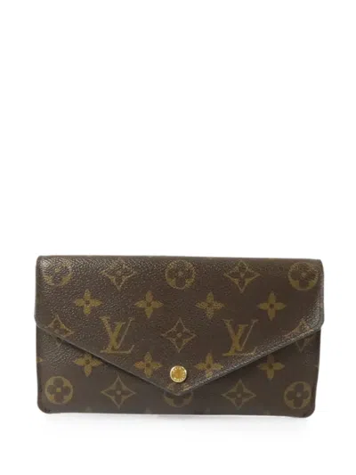 Louis Vuitton Monogram Jeanne Wallet In Brown